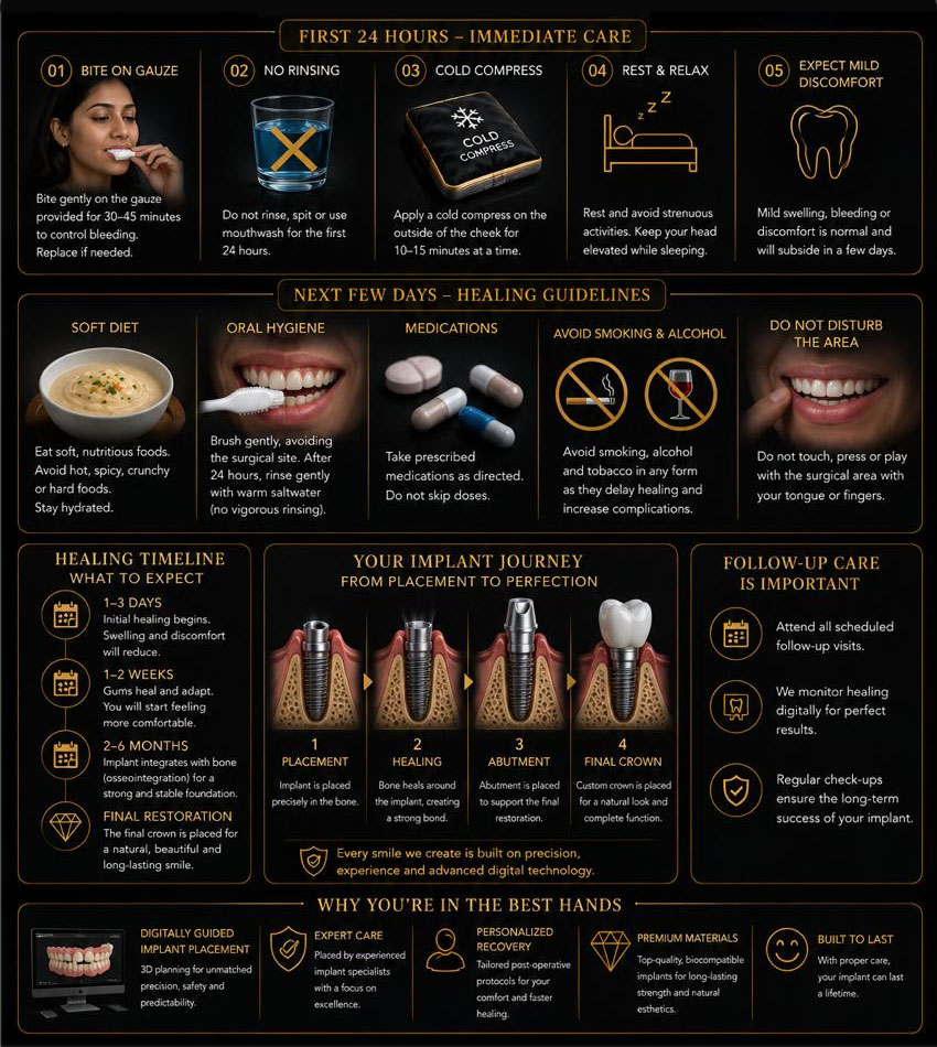 Dental Implant Recovery Bangalore