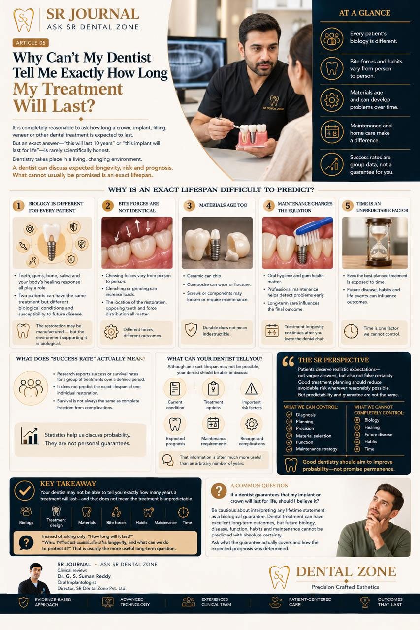 Why Can't My Dentist Tell Me Exactly How Long My Treatment Will Last?
